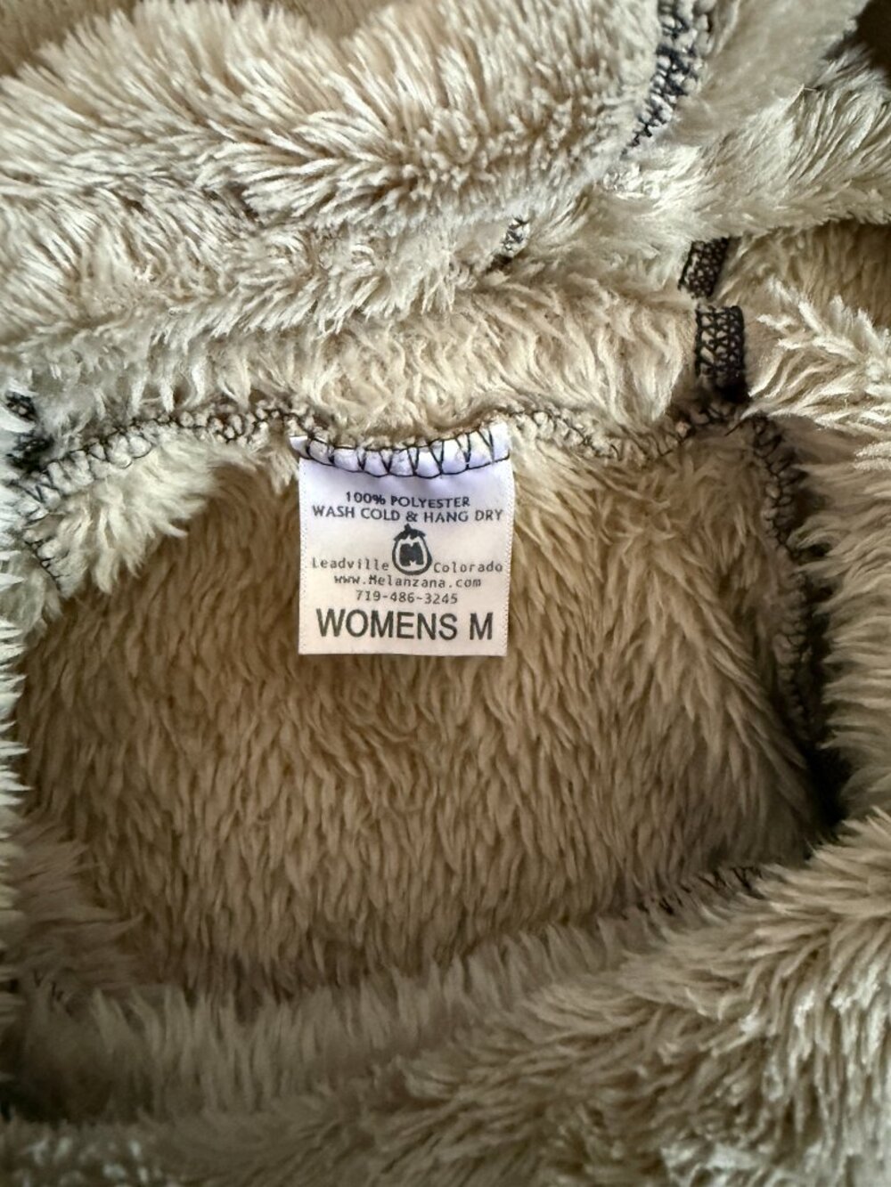 Rare Melanzana High Loft Hoodie Women's M - Picture 2 of 6
